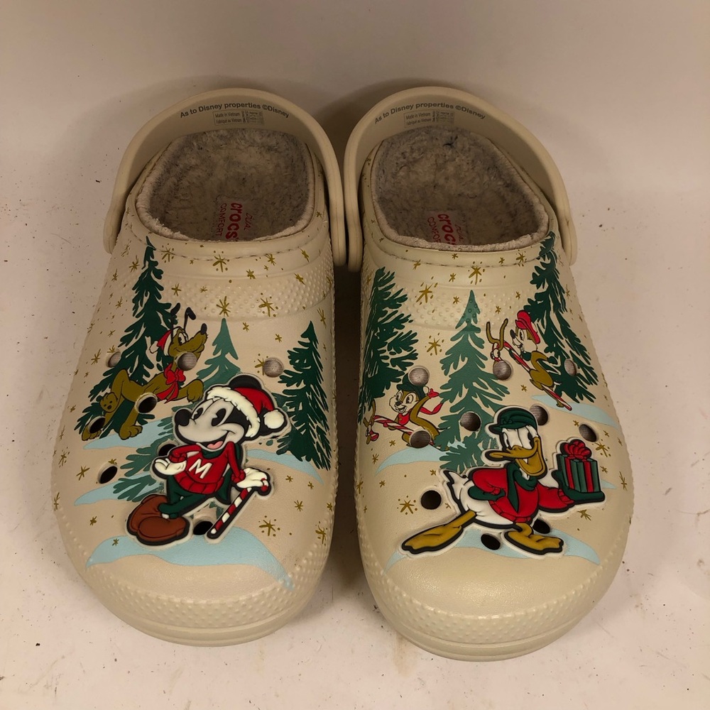 Disney Parks Crocs Mickey Mouse & Friends Holiday Christmas 2022 M10 W12